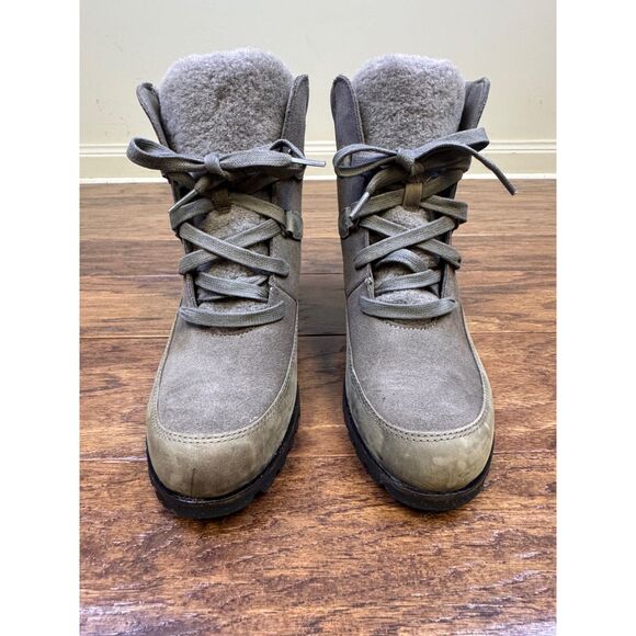 UGG Valory Waterproof Boot, Light Brown, Sz 10 - Picture 3 of 15